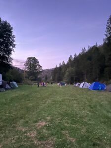 Camping Sonnenuntergang